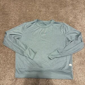 BlueGray Long Sleeve Vuori Daydream Crew Shirt